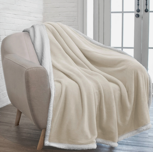 Wildly Soft Double Sided Fleece Throw Blanket